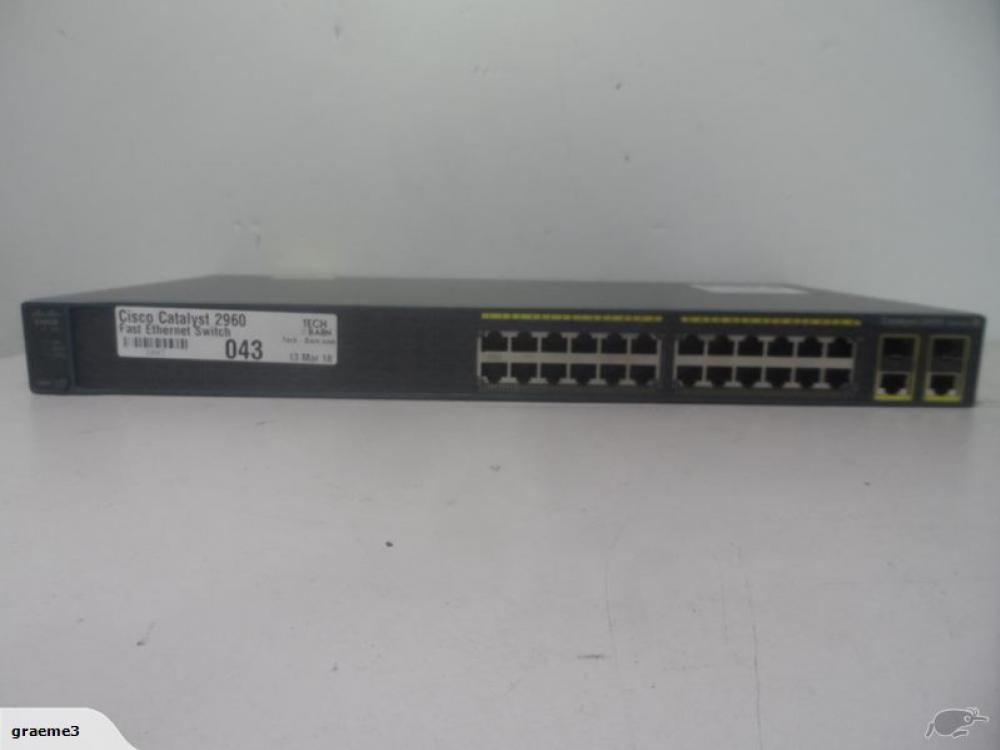 Cisco Catalyst 2960 24 Port Switch